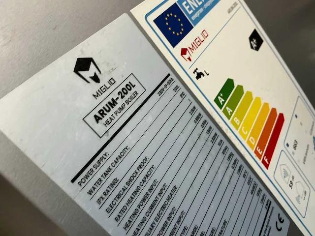 Miglio arum warmtepompboiler (4x) - afbeelding 5 van  6