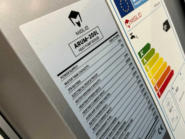 Miglio arum warmtepompboiler (4x) - afbeelding 6 van  6