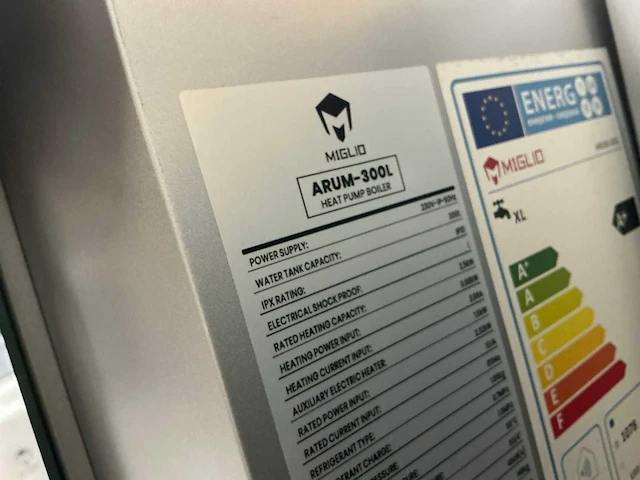 Miglio arum warmtepompboiler (5x) - afbeelding 5 van  8