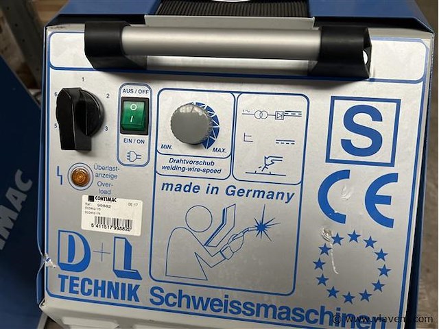 Mig/mag lasapparaat, fabr. d+l technic - afbeelding 2 van  2