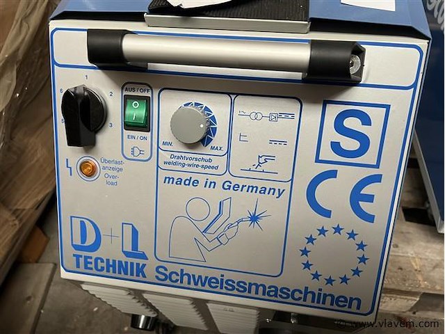 Mig/mag lasapparaat, fabr. d+l technic - afbeelding 2 van  2