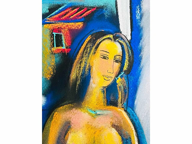 Mikhail ashkotov - naakt - pastel - afbeelding 5 van  8