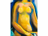 Mikhail ashkotov - naakt - pastel - afbeelding 7 van  8