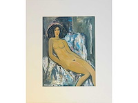 Mikhail ashkotov - naakt - pastel - afbeelding 2 van  4