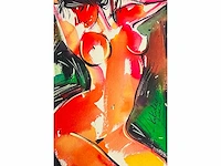 Mikhail kukolev - naakt - aquarel - afbeelding 1 van  6