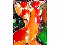 Mikhail kukolev - naakt - aquarel - afbeelding 4 van  6