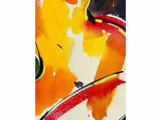Mikhail kukolev - naakt - aquarel - afbeelding 7 van  7