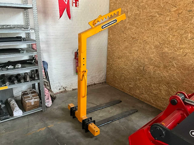 Mikron hidrolik mhl palletlader voor kraan - afbeelding 1 van  7