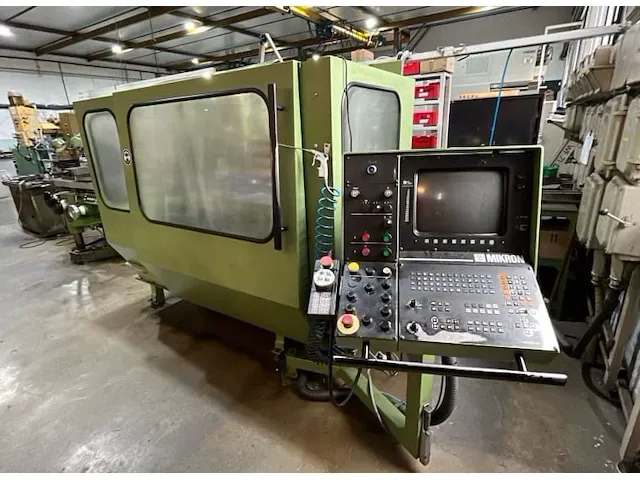 Mikron wf71d verticaal bewerkingscentrum - afbeelding 3 van  9