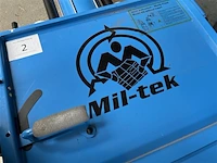 Mil-tek model 102 hd balenpers voor karton of pet - afbeelding 5 van  9