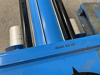 Mil-tek model 102 hd balenpers voor karton of pet - afbeelding 7 van  9