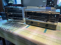 Milantoast en rollergrill grillovens (2x) - afbeelding 1 van  4