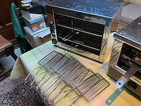 Milantoast en rollergrill grillovens (2x) - afbeelding 3 van  4