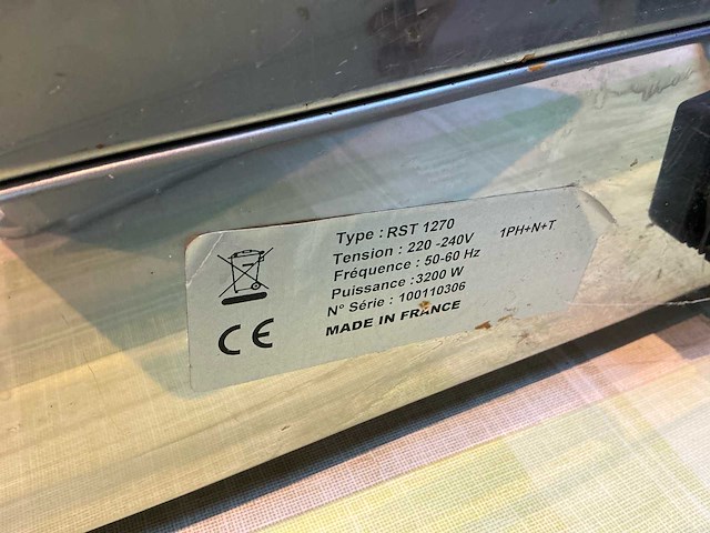 Milantoast en rollergrill grillovens (2x) - afbeelding 4 van  4