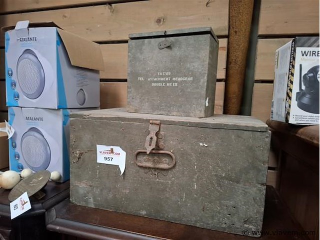 Militair kistje - afbeelding 1 van  1