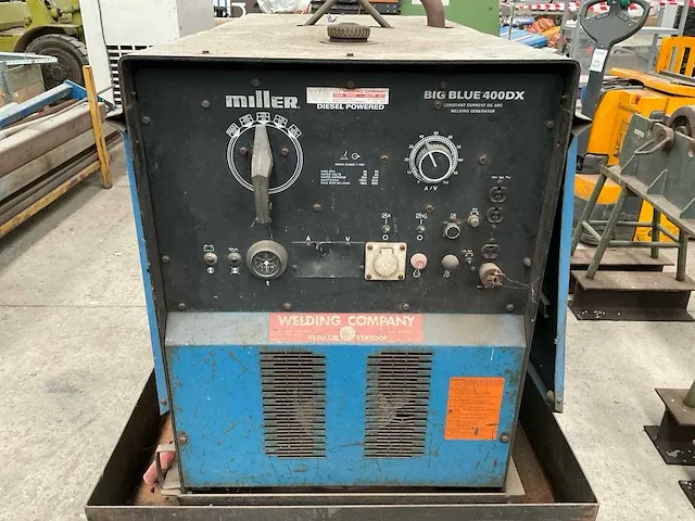 Miller big blue 400dx diesel lasgroep - afbeelding 5 van  9