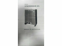 Miller syncrowave 375 laspost - afbeelding 3 van  7