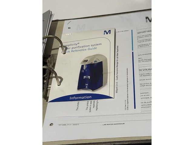 Millipore - simplicity® water purification system - 2020 - afbeelding 5 van  5
