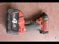 Milwaukee boor & impact driver set Milwaukee boor & impact driver set