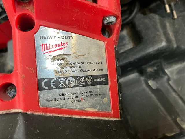 Milwaukee boormachine (2x) - afbeelding 4 van  7