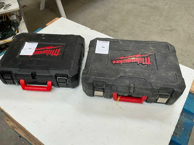 Milwaukee boormachine (2x) - afbeelding 7 van  7