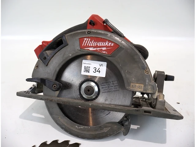 Milwaukee cirkelzaag accu - afbeelding 2 van  4