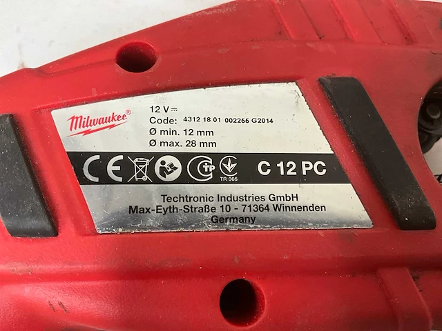 Milwaukee diverse gereedschappen (2x) - afbeelding 8 van  9