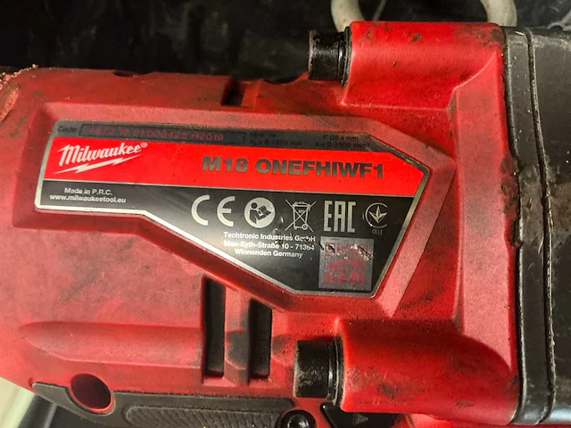 Milwaukee m18 onefhiwf1 slagmoersleutel - afbeelding 2 van  4