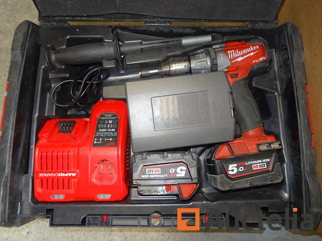 Milwaukee m18fpd schroevendraaier op batterijen - afbeelding 1 van  3