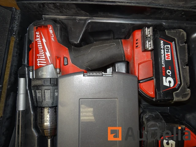 Milwaukee m18fpd schroevendraaier op batterijen - afbeelding 2 van  3