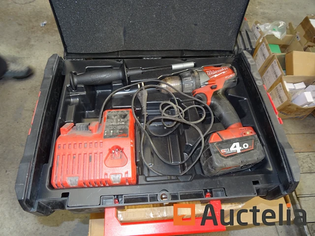 Milwaukee m18fpd schroevendraaier op batterijen - afbeelding 2 van  5