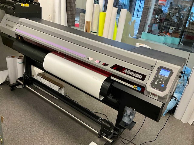 Mimaki uv rolprinter ujv100-160 - afbeelding 1 van  12