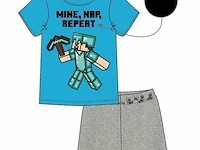 Minecraft pyjama 9-10 jaar - afbeelding 1 van  1