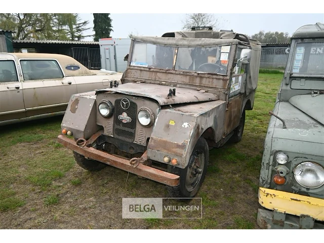 Minerva jeep oldtimer - afbeelding 12 van  12