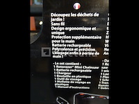 Mini afkortzaag op 18 v lion accu - afbeelding 6 van  6