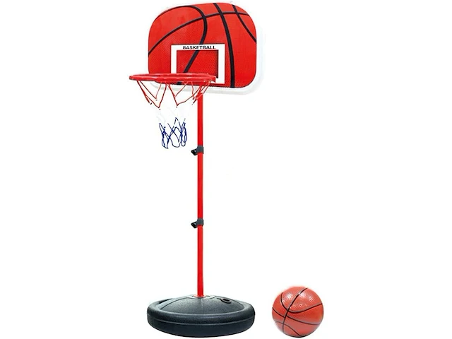 Mini basketball standaard (ringhoogte 63-120cm) - afbeelding 1 van  3