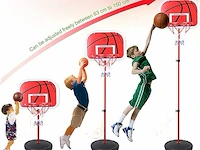 Mini basketball standaard (ringhoogte 63-120cm) - afbeelding 2 van  3