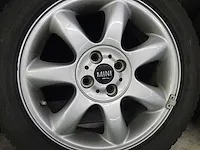 Mini (cooper) velgen, inclusief goodyear banden - afbeelding 4 van  9