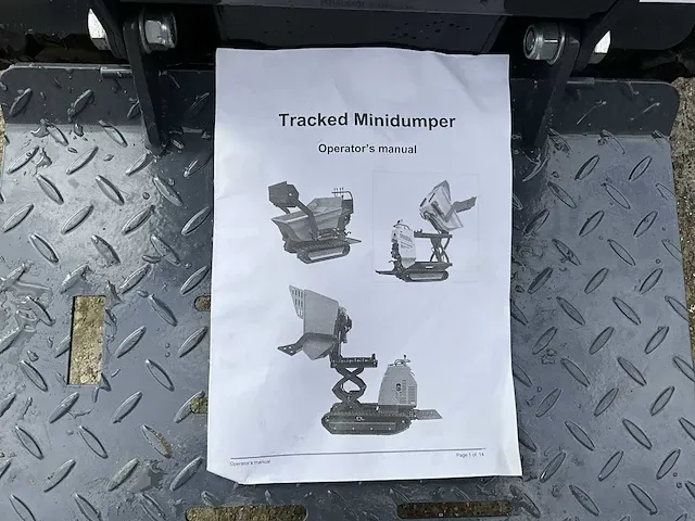 Mini dumper shanding sd-500 nieuw - afbeelding 15 van  22