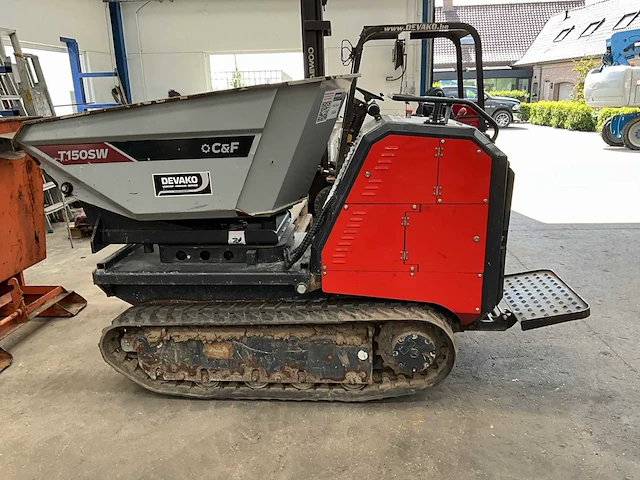 Mini dumper yanmar t150sw - afbeelding 9 van  16