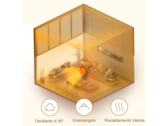 Mini elektrische verwarming - afbeelding 3 van  3