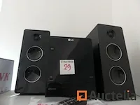 Mini hifi systeem lg cm2760 - afbeelding 1 van  2