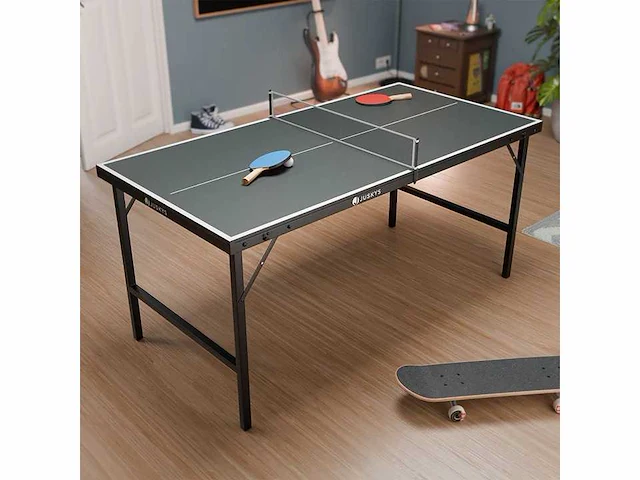 Mini inklapbare tafeltennistafel - afbeelding 1 van  8