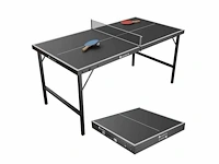 Mini inklapbare tafeltennistafel - afbeelding 2 van  8