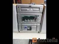 Mini jvc hifi-systeem - afbeelding 2 van  4