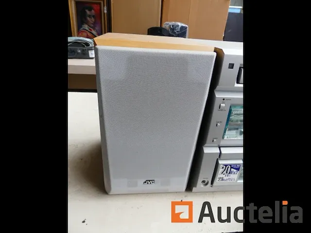 Mini jvc hifi-systeem - afbeelding 3 van  4