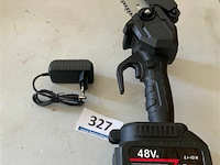 Mini kettingzaag 48v - afbeelding 2 van  3