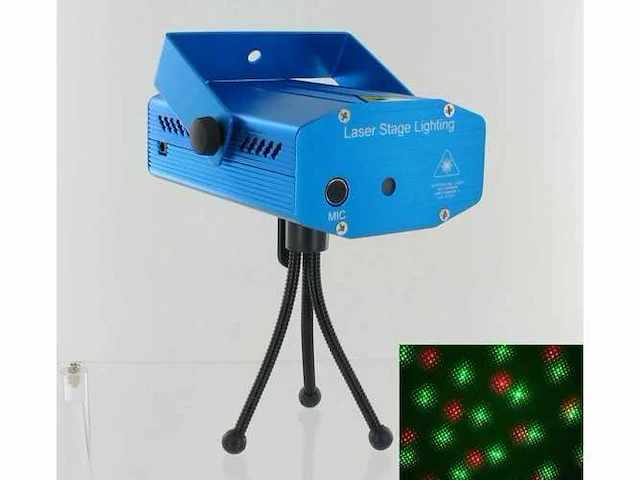 Mini laser stage lighting - afbeelding 2 van  3