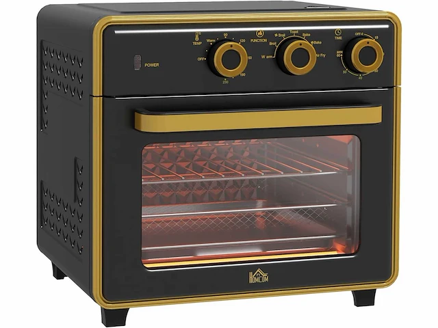 Mini luchtcirculatie oven 20 l mini oven met bakplaat - afbeelding 2 van  4