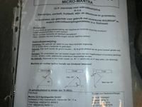 Mini-mantra machine voor onkruidverdelging - afbeelding 5 van  5